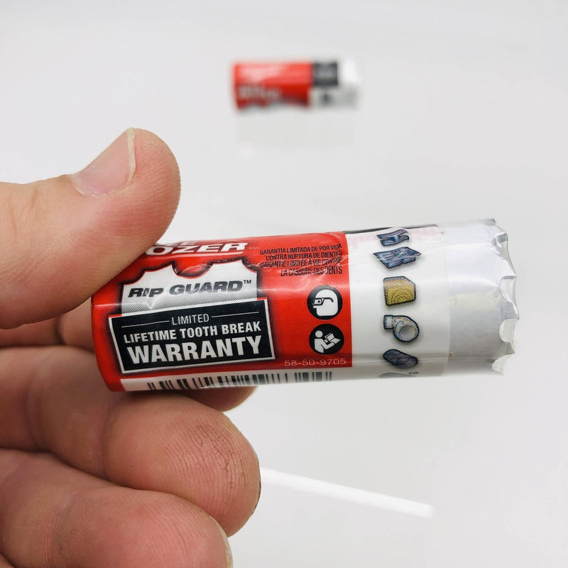 Milwaukee 49-56-9607 Hole Saw 7/8in Ice Hardened Hole Dozer Bi-Metal 3.5 TPI 2pk 3