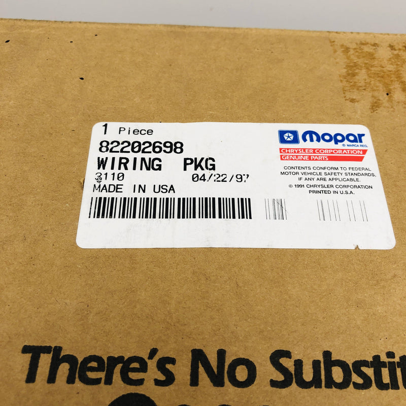 Mopar 82202698 Wiring Harness Kit for Rear Windshield Wiper OEM New NOS 2