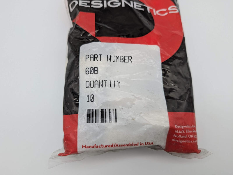 Designetics 60B Goat Hair Brush Applicators 1.75" x .703" x 1" 1/8" Orifice 10PK 5