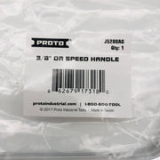 Proto J5280AG Speed Handle Wrench 3/8" Drive 17-1/2" Full Polish Chrome Lot of 2 2