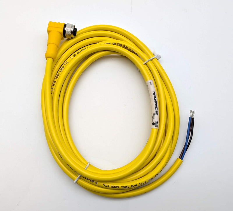 Turck WKC 4T-4 M12 Eurofast 4 Pin Right Angle Female Cable 4 Meter U5307