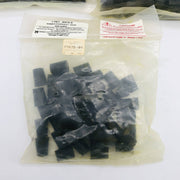 3lbs Wilkens Anderson 77075-04 Rubber Stopper Size 2 Black Solid 20mm TD 16mm BD 5