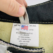 Chicago 602-AKVVBCX11FS-4X Heat Resistant Coat 4XL 45in Vented 19oz 4