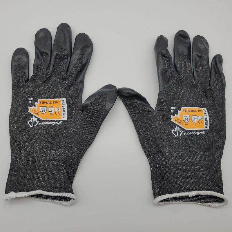 TenActiv ESD A4 Cut Resistant Gloves Large Nitrile Dipped S18TAFGFN 3 Pairs 3