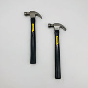 2x Stanley 51-613 Curve Claw Hammer 7oz Wooden Wood Handle Carbon Steel Head 10