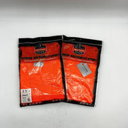 Ergodyne Glowear 8250Z Safety Vest Sz S/M Class 2 Two-Tone Orange Reflective 2pk 7