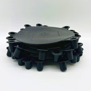 Essentra 3008A Studded Raised Face Flange Protector 8in Black Quickfit Pk of 10 4