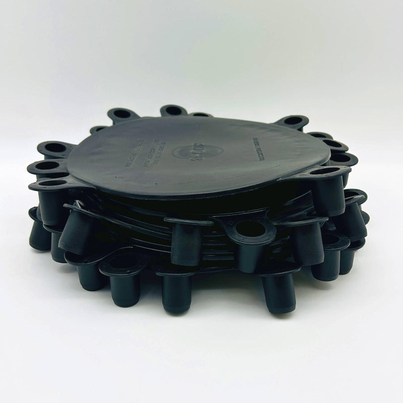 Essentra 3008A Studded Raised Face Flange Protector 8in Black Quickfit Pk of 10 4