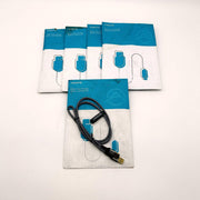 Ainope AP514-1M USB A to USB A Cable 3.3ft Grey Nylon Braided Lot of 5 8