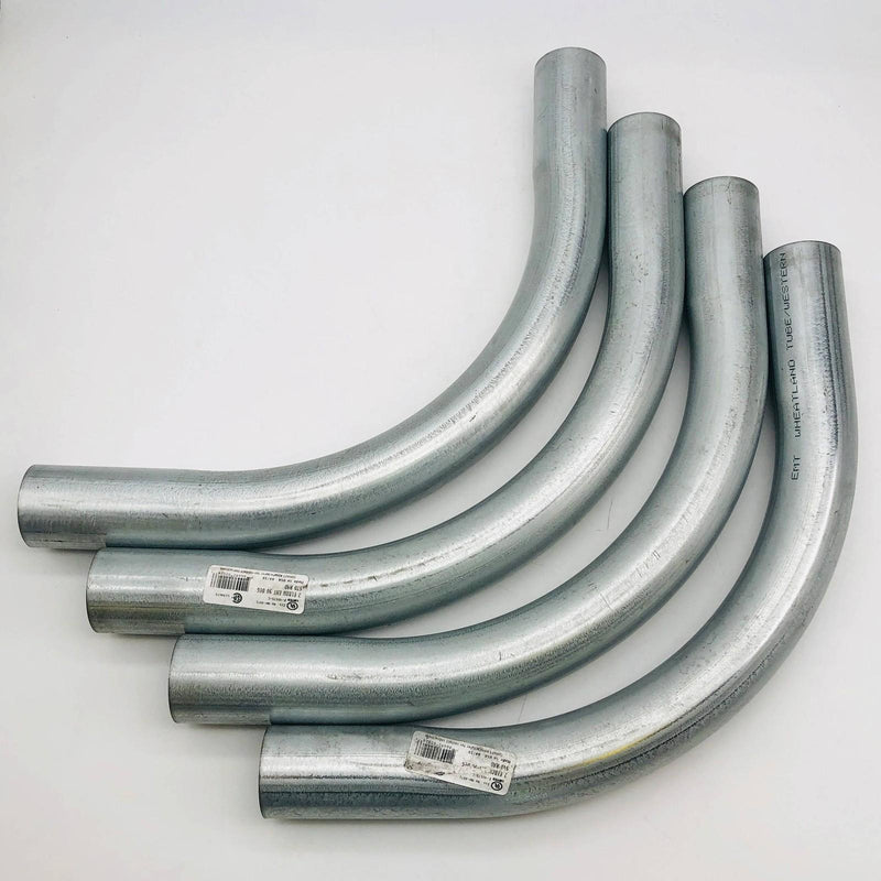 Picoma 8346 Conduit Elbow 2" EMT 90 Degree Bend Standard Radius Type Lot of 4 1