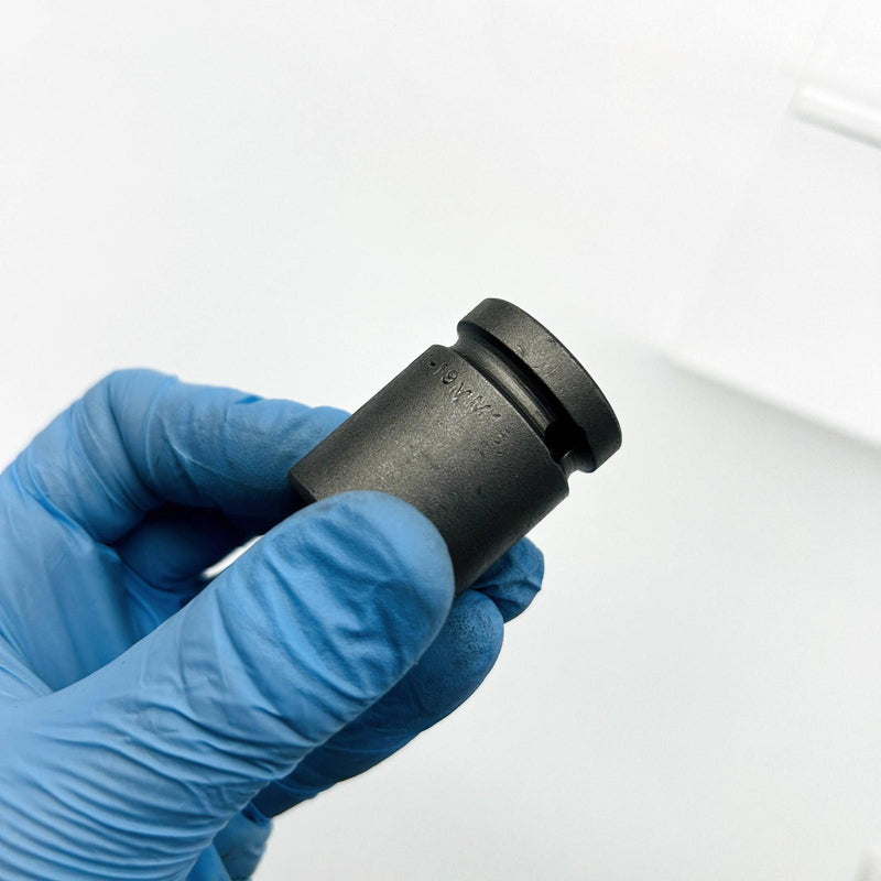 Apex M-19MM15 Socket 19mm w/ 1/2 Female Square Drive Magnetic Metric Standard 3