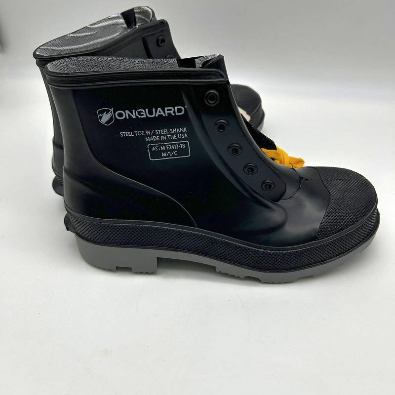 Onguard 86104 Work Shoe Mens Sz 9 Steel Toe 6in Polyblend ASTM F2413-18 BK/GY