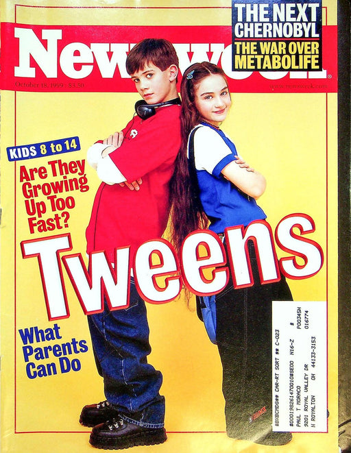 Newsweek Magazine October 18 1999 Metabolife Craze Nuclear Power Next Chernobyl 1