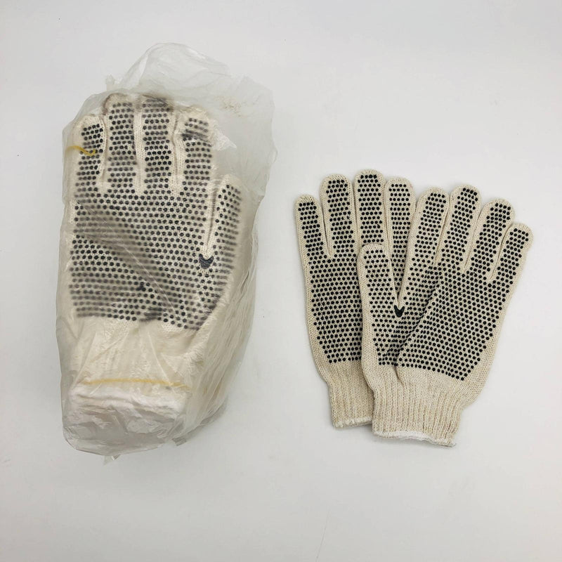 Elco M66PC-PD2 Work Gloves Mens Size XL PVC Dots Cotton/Poly String Knit 12pairs 11