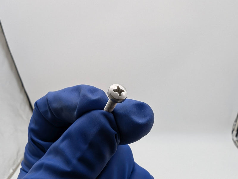 M4X20 Machine Screws Phillips Pan Head Stainless Steel DIN 7895 Pack of 100 2