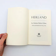 Herland Charlotte Perkins Gilman PB 1979 Feminist Utopian Women Only Society 6