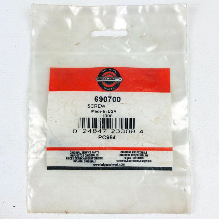 Briggs and Stratton 690700 Screw Phillips OEM NOS USA Made Sealed 1