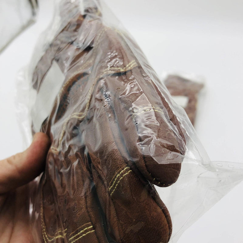 MCR Safety MU3624KM Driver Glove Medium Goat Grn Dbl Palm Lined Wing Thumb 2 Prs 3