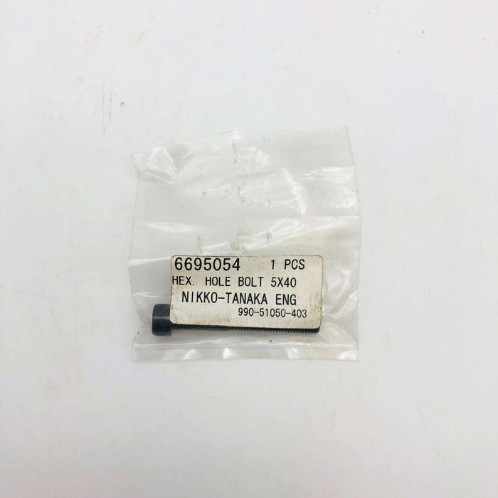 Tanaka 6695054 Bolt Hex Hole for Chainsaw OEM NOS Replaces 99051050403 4
