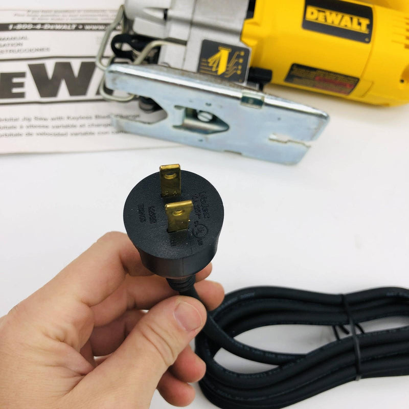 Dewalt DW317K Compact Jig Saw Kit Corded Top Handle 5.5 Amp with Storage Bag 5