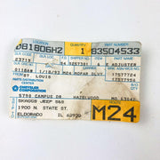 Mopar 83504533 Adjuster Brake OEM NOS Made by Chrysler Sealed 8