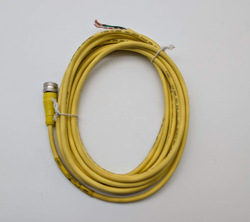 IFM E18201 5 Meter 1/2" 3 Pin Female Connector to Bare Wire 1