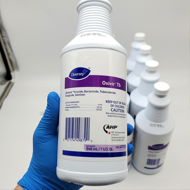 Diversey Oxivir DVO4277285 Cleaner Liquid 32oz 12 Pack 1-2023 2