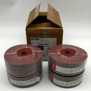 VSM 149552 Resin Fiber Disc 5" x 7/8 50 Grit XF885 Ceramic Plus SAOE 100 Discs 1