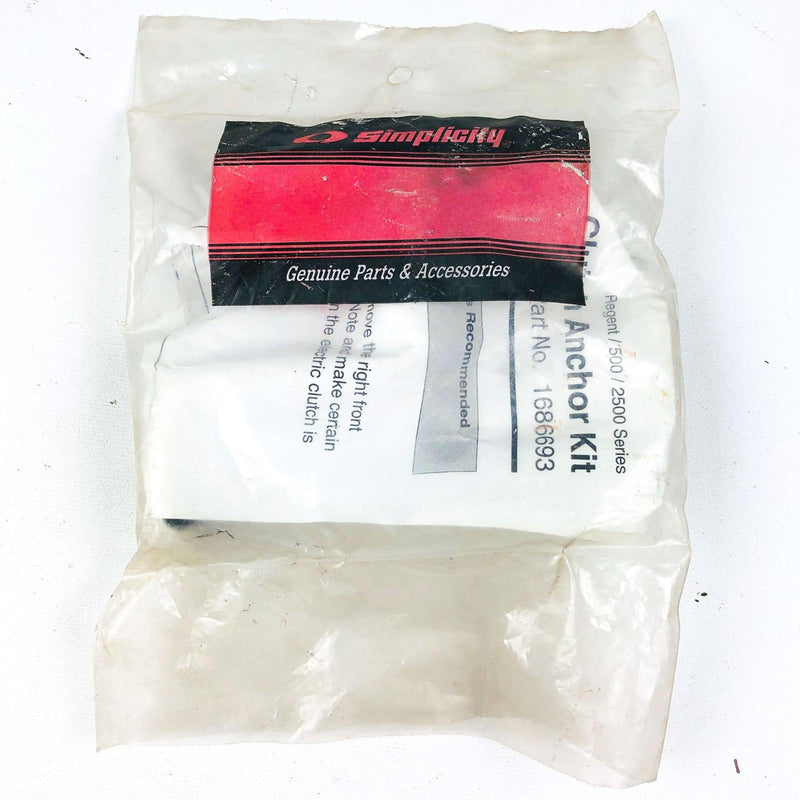 Simplicity 1686693 Clutch Anchor Kit Regent/500/2500 OEM NOS Replaced 1686693SM 1