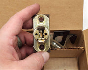 Schlage Door Knob Passage Latch Oil Rubbed Bronze Tulip 2-3/4" Backset A10S TUL 8