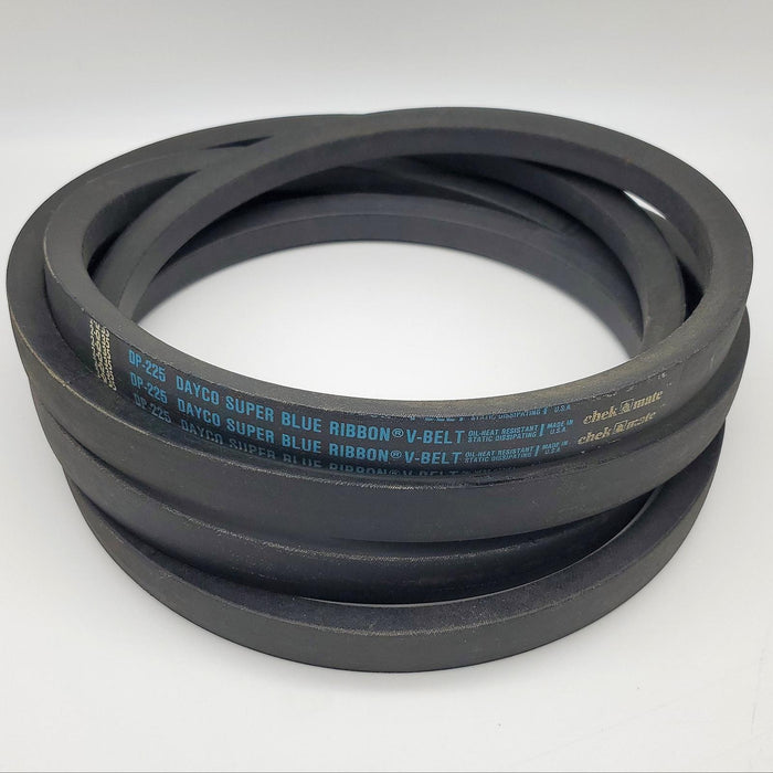 Dayco DP225 Belt Super Blue Ribbon 1.25" Width 230" Length V-Belt 1