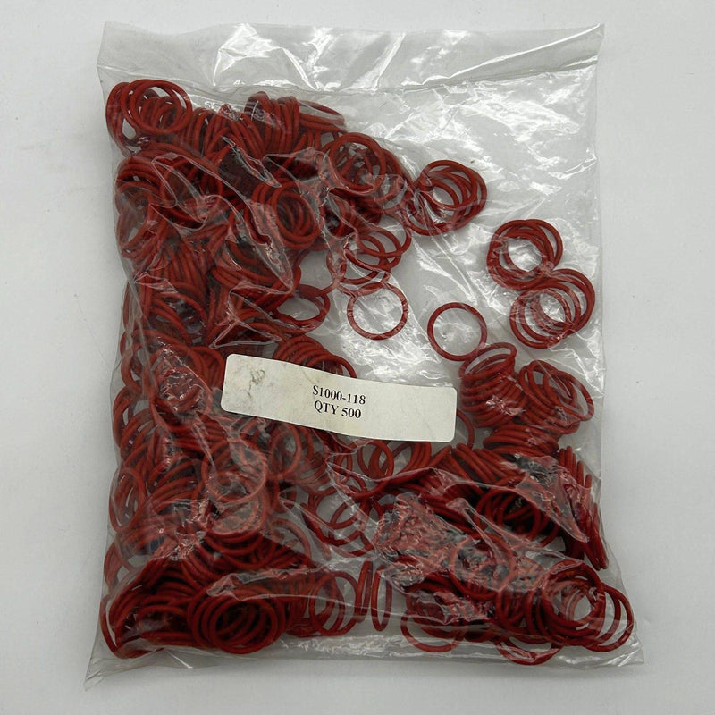 Marco S1000-118 O-Rings 0.103" CS 0.862" ID Silicone 70A FDA Compl Pack of 500 1