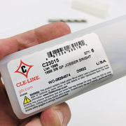 6x Cle-Line C23015 Jobber Drill Bit 1898 3/8 GP Bright 5in OAL 2 Spiral Flutes 2