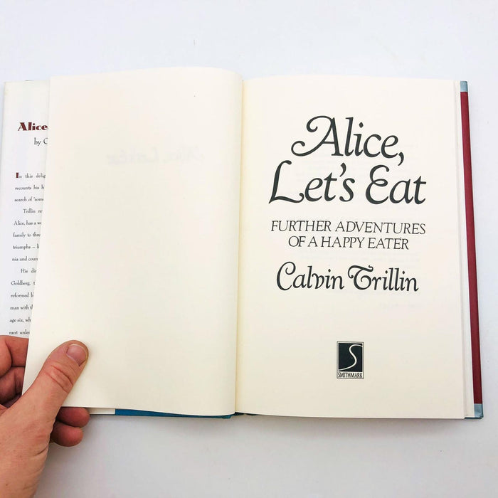 Alice, Let's Eat Calvin Trillin Hardcover 1996 1st Edition 1st Print Food 7