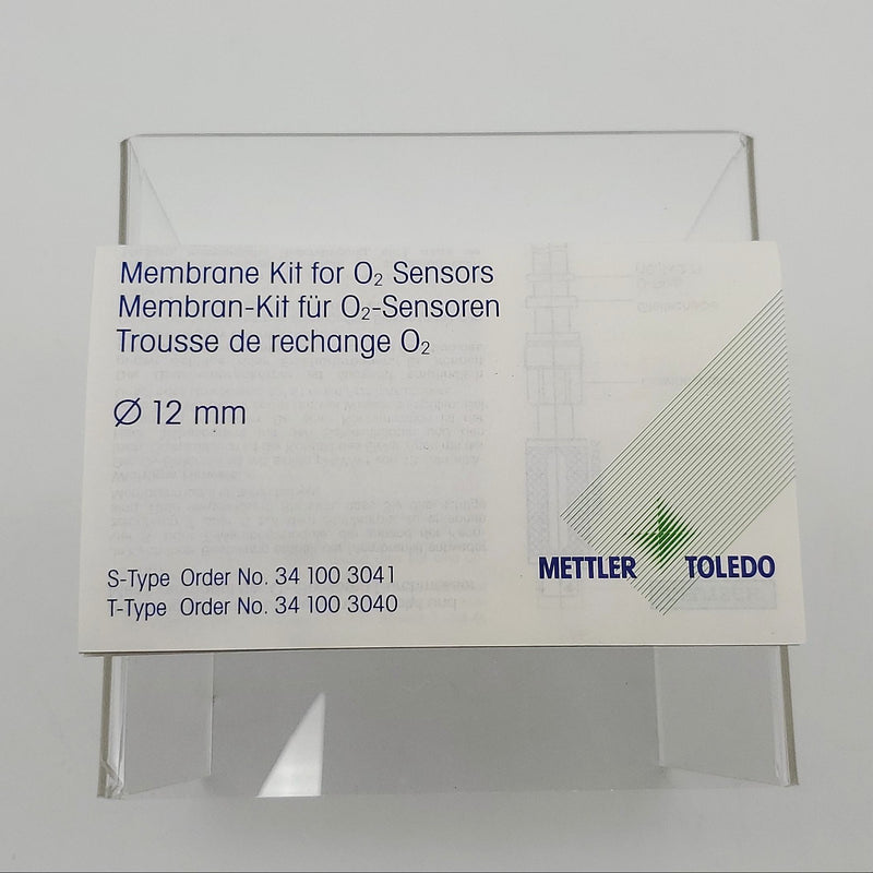 Mettler Toledo 341003041 Membrane Kit S-Type for O2 Sensors 4 Membrane Bodies 7