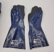 PIP Chemical Resistant Gloves 12" L Size Medium Maxidry 56-530 Pack of 12 2