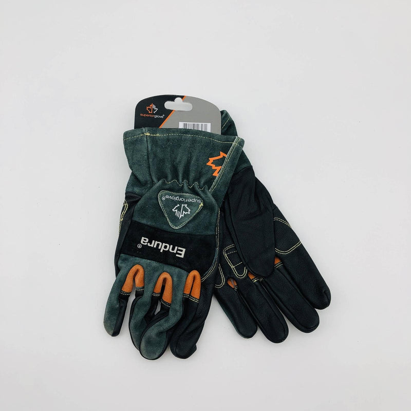Superior Endura 398GLBB Tig Welding Gloves Large Blackgrain Goat Reinf Palm 1 Pr 9