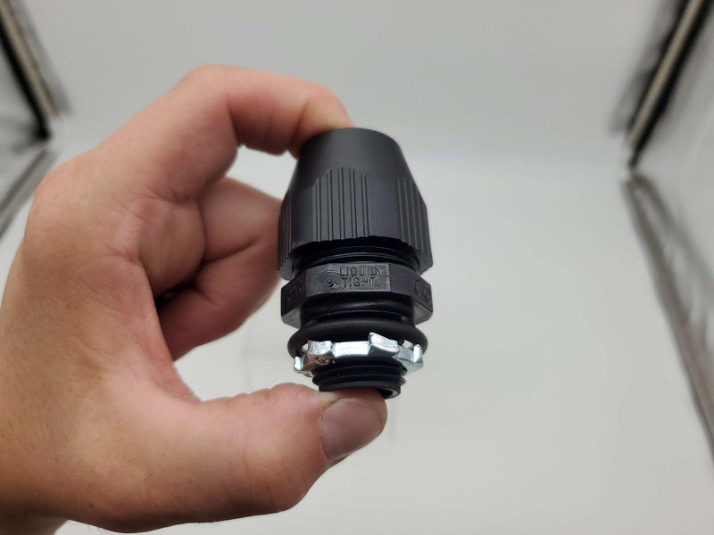 Thomas & Betts LT50P 1/2" Straight Bullet Liquid Tight Fittings Pack of 5 3