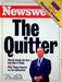 Newsweek Magazine July 27 1992 Ross Perot Quits Presidential Campaign Clinton 1