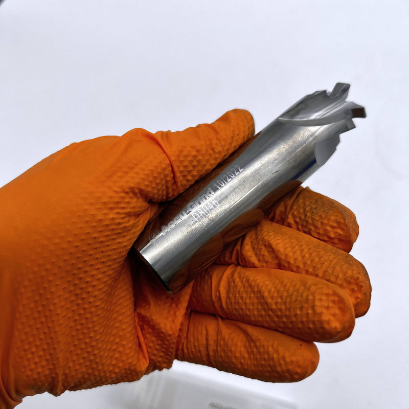 Accu-Grind D8046 3/4inch Form Cutter 1" Shank 4" OAL 4 Flutes Stage 8