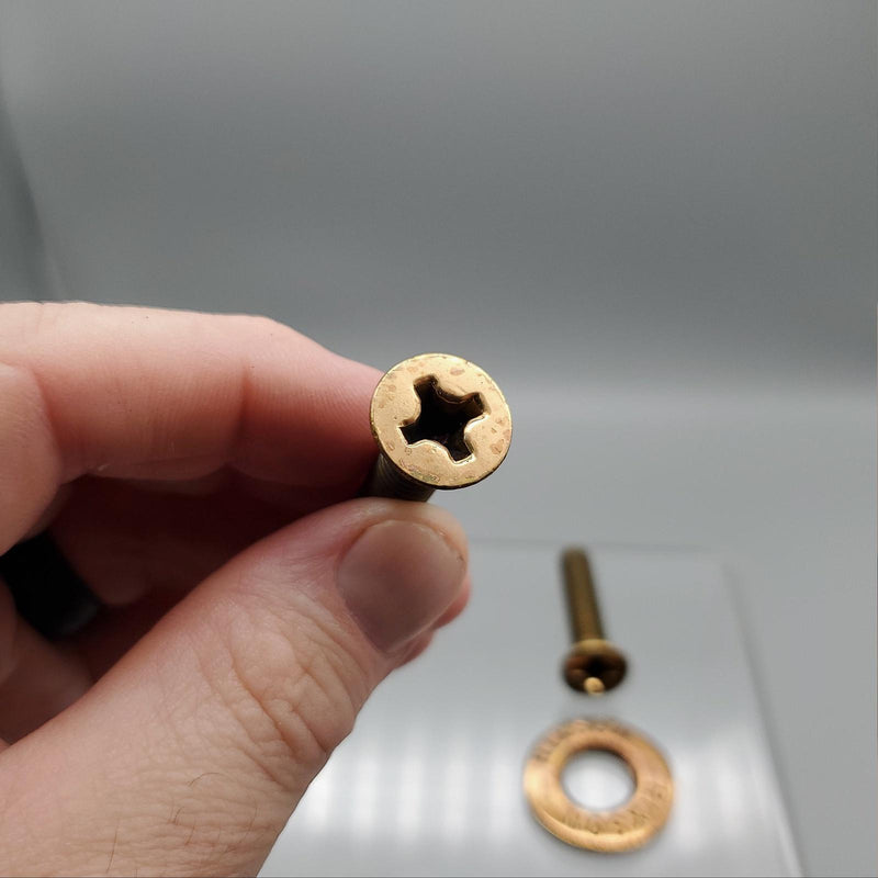 Rixson 107032 Arm Alignment Screw Washer Set Bright Bronze Rixson Floor Closers 6