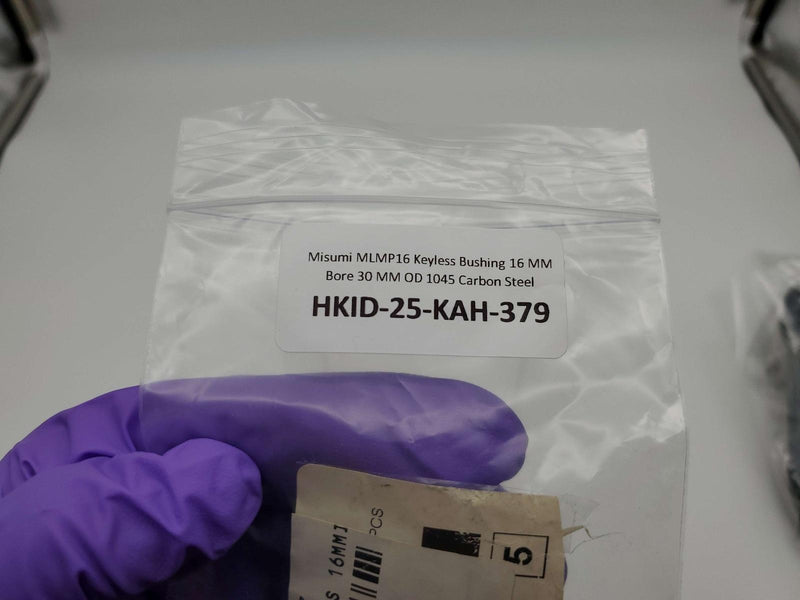 Misumi MLMP16 Keyless Bushing 16 MM Bore 30 MM OD 1045 Carbon Steel 4