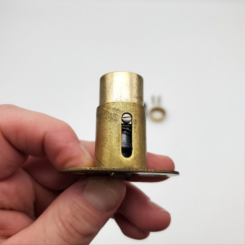 Yale Sliding Door Lock Push Turn 1-1/8" X 0.8" Cylinder 1/2" Throw Keyed Alike 5