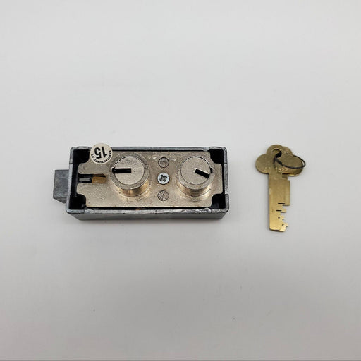 Ilco Safe Deposit Box Lock 570000 LH Left Hand Polished Chrome 2 Keys 2