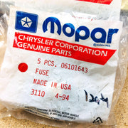 Mopar 06101643 Fuse 60 AMP Blue OEM NOS Loose 2