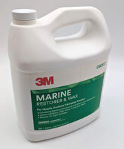 3M 09007 Marine Fiberglass Restorer & Wax One Step 09007 High Polish 1 Gallon 1