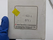 EG&G Wakefield 423-A Heat Sink Aluminum Low-Profile for TO-3 Power Transistors 5