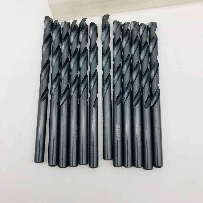 Chicago Latrobe 45864 Heavy Duty Jobber Drill Bit 150ASP 6.90mm Pack of 12 3