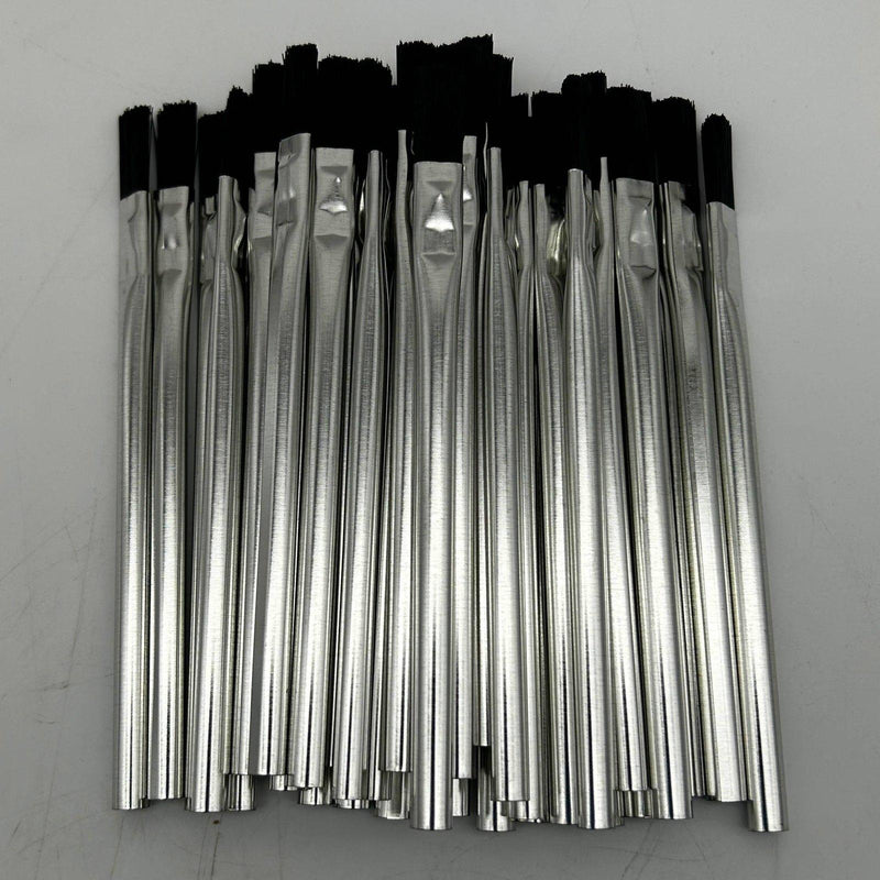 Acid Brush Tin Handled 6" OAL 1/2" Width Nylon Fill Encon 4412-10030 Lot of 35 1