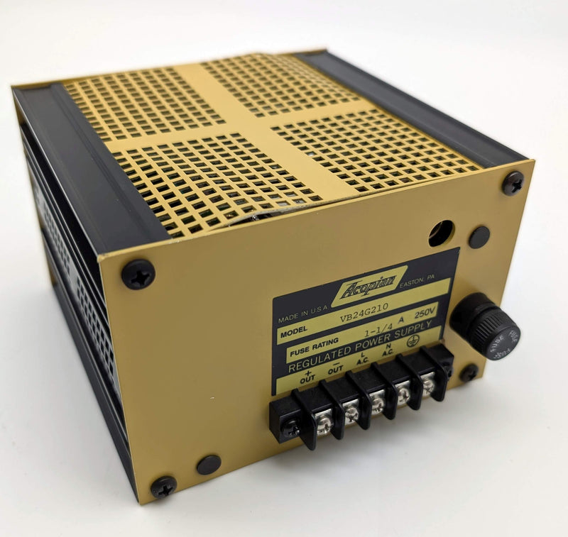Acopian B24G210 Linear Regulated Power Supply 24 VDC 2.1A Size G5 Case